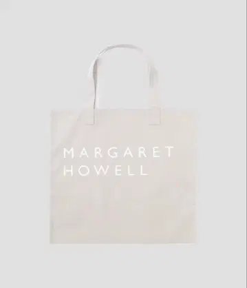 마가렛호웰 토트백 COTTON LOGO BAG