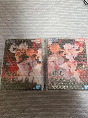 원피스 전광절경 루피 보니 피규어 2종