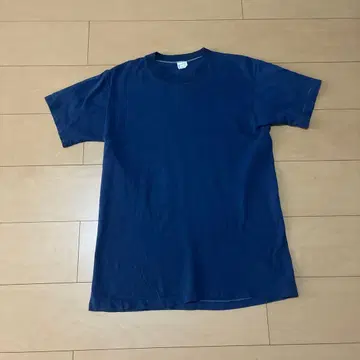 70s TOWNCRAFT 무지 티셔츠 싱글스티치 M 네이비