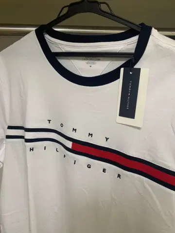 TOMMY HILFIGER 화이트 T셔츠 M