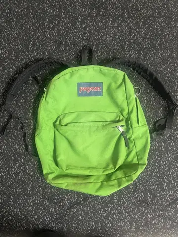 구제 의류 used JANSPORT 잔스포츠 그린 백팩 백팩