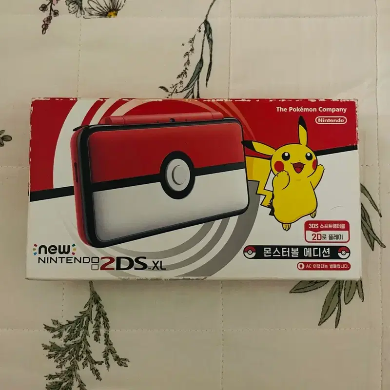 NEW 닌텐도 2DS XL 포켓몬 몬스터볼 에디션