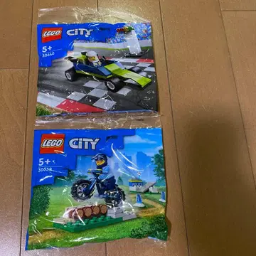 LEGO City 레고 시티 레이싱카 바이크 2개 미사용 새상품