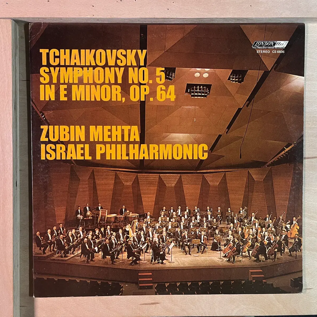 차이코프스키 주빈 메타 이스라엘 필하모닉 - 교향곡 5번 마단조 Op. 64 미국 1969년 LP
