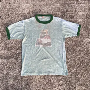 울프 링거 T셔츠 L 빈티지 70s 80s USA 구제 의류