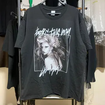 LADY GAGA T셔츠 born this way 레이디 가가