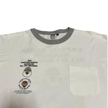 캡틴 산타 반팔 티셔츠 티셔츠 사이즈 L XL