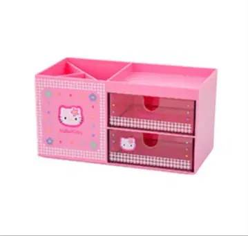 Hello Kitty x 3COINS 서랍 포함 탁상 보관 케이스