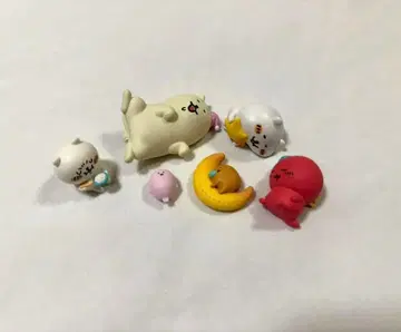 농담곰 스야스야 마스코트 미니 피규어 5종 + 나가노의 곰 1종 세트
