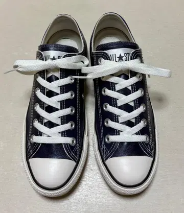 컨버스 올스타 올리브 그린 가죽 OX 24cm