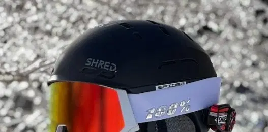 [2개일괄]SHRED 스키 스노우보드 헬멧 L,M