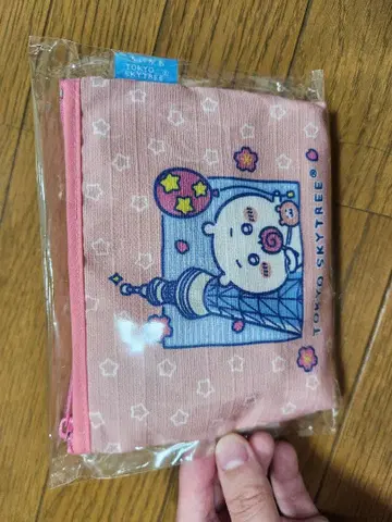 도쿄 스카이트리 한정판 치이카와 (먼작귀) 파우치