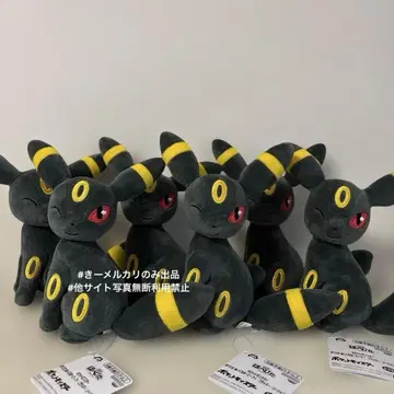 포켓몬 포켓몬스터 홋페피타 봉제 인형 블래키 6개