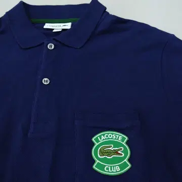 새상품급 라코스테 LACOSTE CLUB 가슴 포켓 피케 셔츠