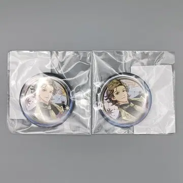 2개 세트 코미네 료지 나체 집사 복권 프리크 캔뱃지 D-4
