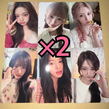 IVE 트레이딩 카드 LUCID DREAM 타워 레코드 시부야 럭키 드로우 6종 컴프 x 2
