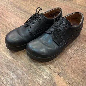BIRKENSTOCK 남성용 가죽 신발 블랙