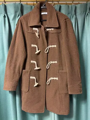[ NONNATIVE ] 더플 코트 브라운 베이지