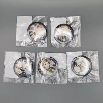 나체 집사 복권 프리크 캔뱃지 특전 5종 사쿠마 코미네 이치노세 유리 토도