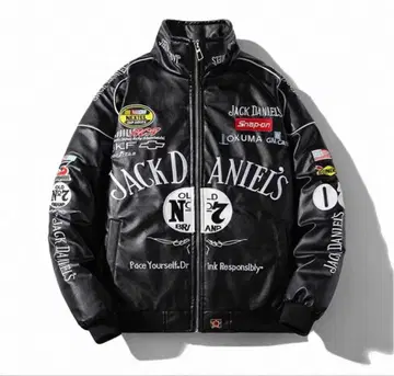 Jack Daniel's 레이싱 PU 자켓 XL 사이즈