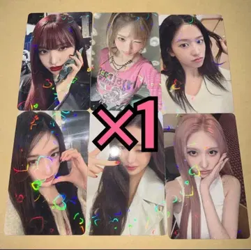 IVE 트레이딩 카드 REVIVE+ 타워 레코드 시부야 럭키 드로우 6종 컴프 1