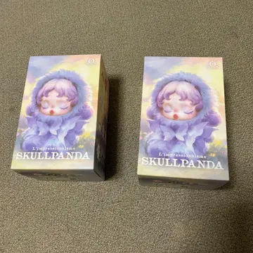 미개봉 새상품 2상자 SKULLPANDA L'impressionnisme