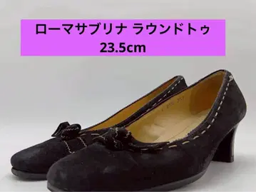 로마 사브리나 라운드토 펌프스 블랙 37 ROMASABRINA 일본제
