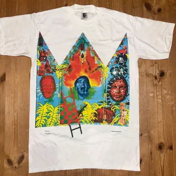 92 Peter Gabriel 빈티지 T셔츠 L Dead Stock