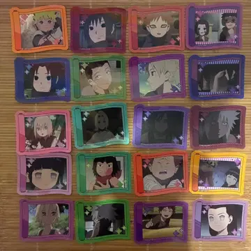 NARUTO 트레이딩 콜렉트 스티커 컴플리트 전 20종