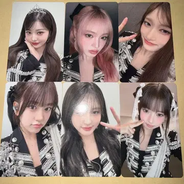 IVE 트레이딩 카드 BeAlright 회장 한정판 10/12 도쿄 6종 컴프 1