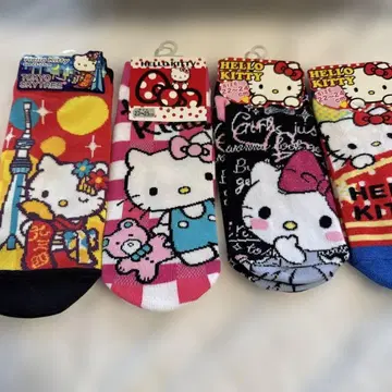 Hello Kitty 양말 4족 세트 141