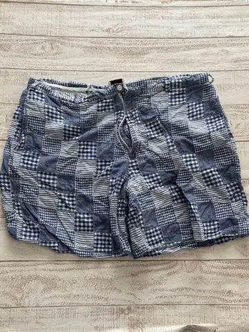 ORVIS 패치워크 숏팬츠 네이비 계열