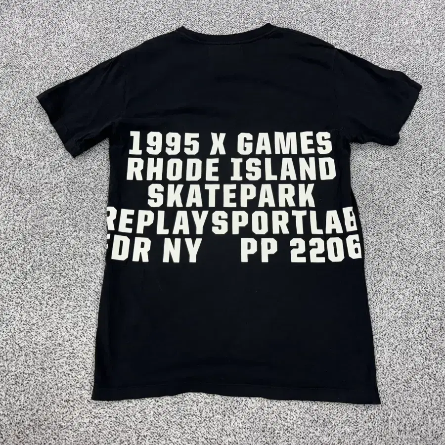 REPLAY SPORTLAB 레터링 티셔츠