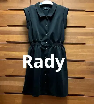 Rady 블랙 반팔 원피스 레이디