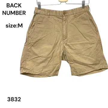 백넘버 BACK NUMBER 팬츠 숏 M 여름 아웃도어
