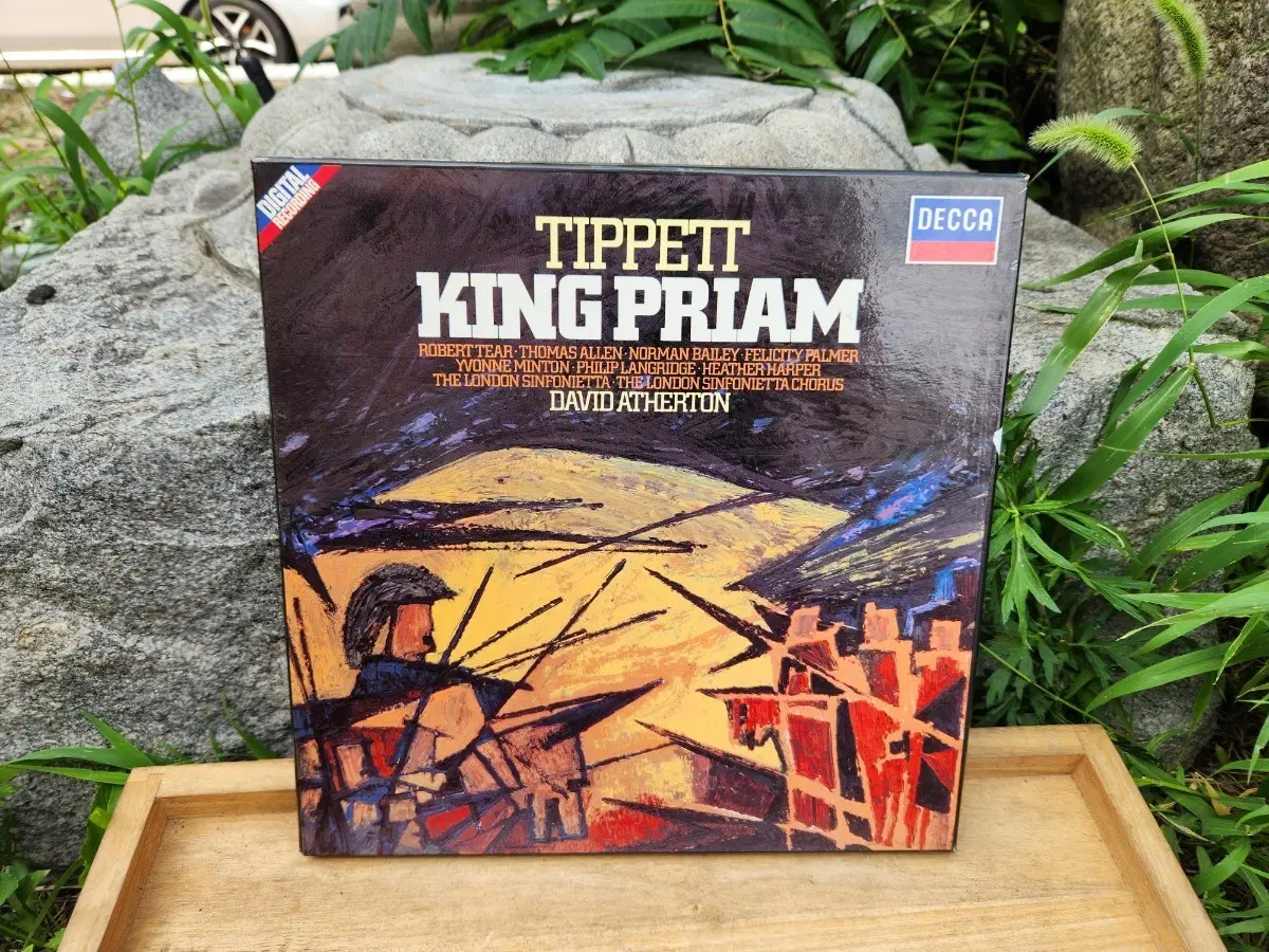 수입LP/ 마이클 티핏(Sir Michael Tippett) 오페라 킹 프리아람(King Priam)3LP