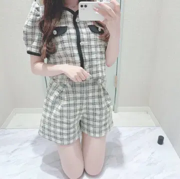 evelyn 트위드 셋업 에블린