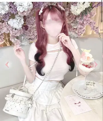 HONEY MEW 허니뮤우 반팔 상의 티셔츠