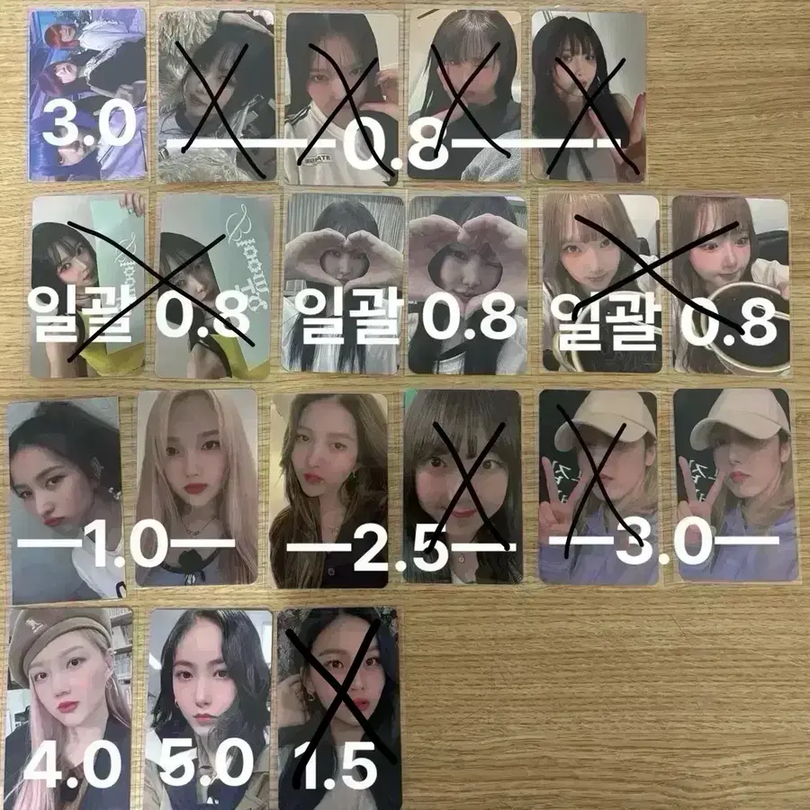 여자친구 포카 양도