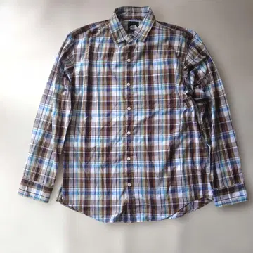 새상품급 THE NORTH FACE 체크 무늬 긴팔 셔츠 XL
