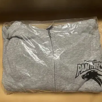 Panasonic PANTHERS 지퍼 후드티 그레이 XL