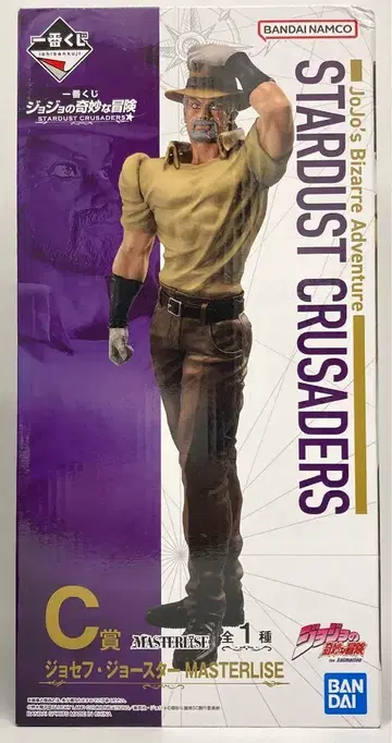 BANDAI SPIRITS 제일복권 죠죠의 기묘한 모험 STARDUST CRUSADERS C상 조셉 죠스타 MASTERLISE