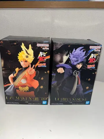 NARUTO 20주년 기념 피규어 우즈마키 나루토 우치하 사스케