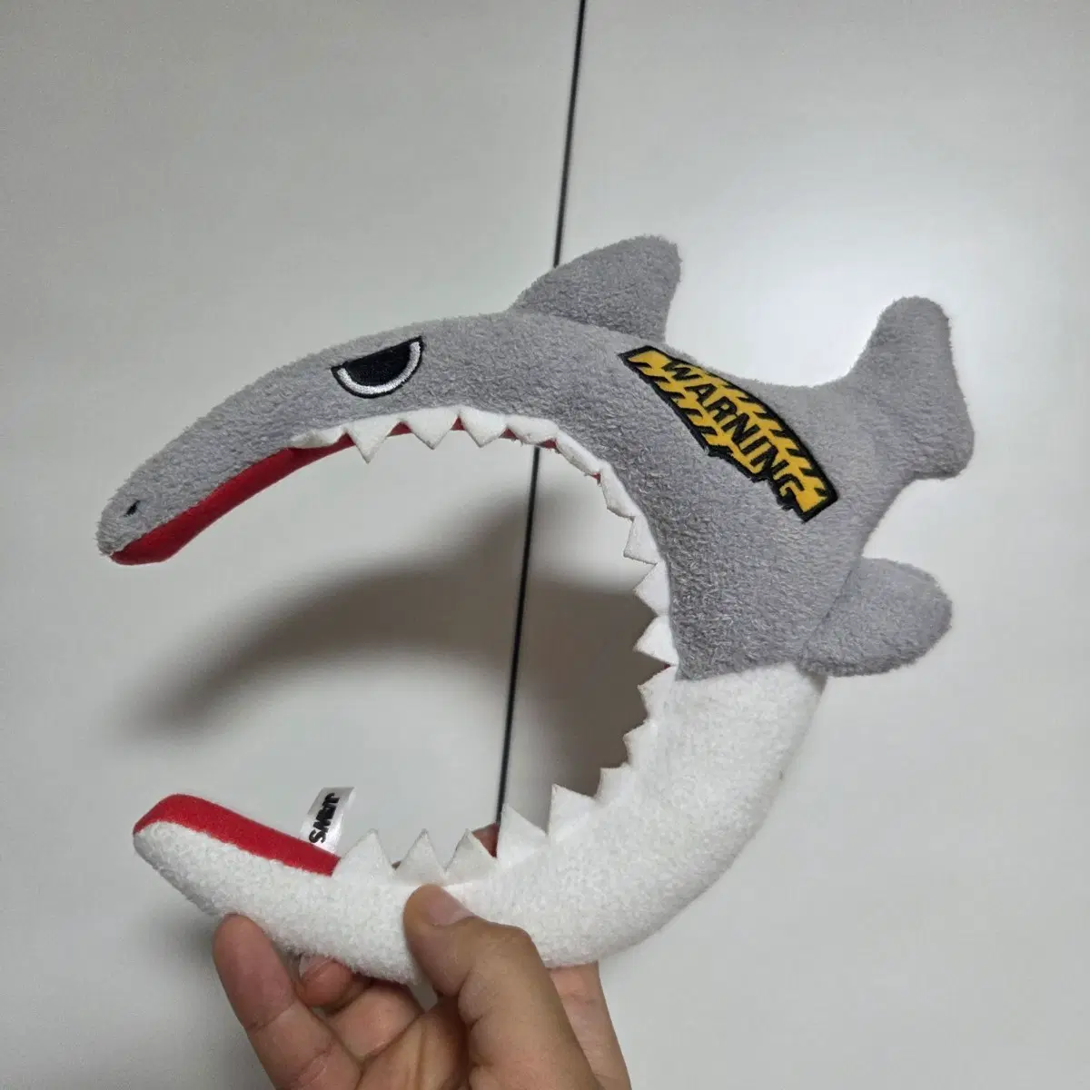 빈티지 토이 캐릭터 굿즈 고전 만화 인형 소품 피규어 가챠 usj 유니버셜 인형 jaws 죠스 상어 머리띠