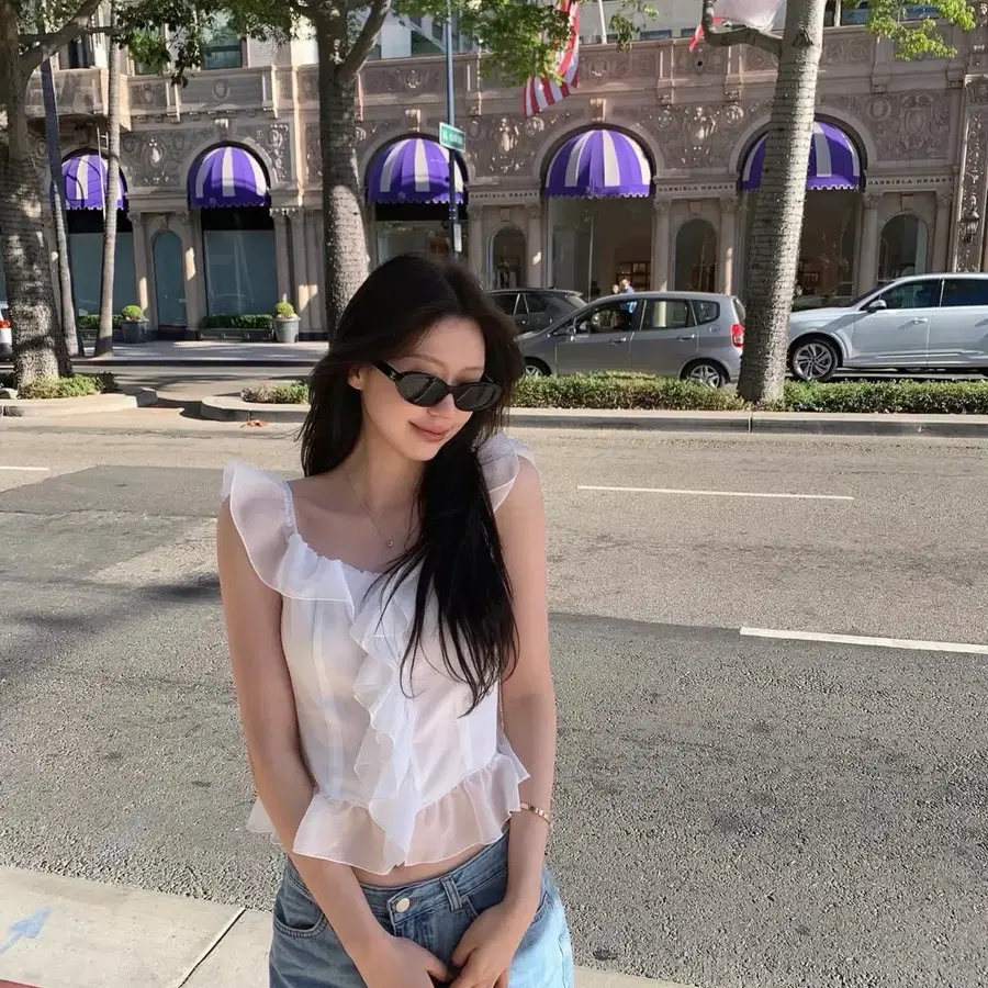 새상품) 르플레인 루비 블라우스 아이보리 s