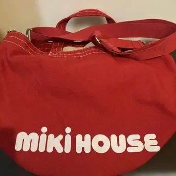 MIKI HOUSE 2way 마더백 레드
