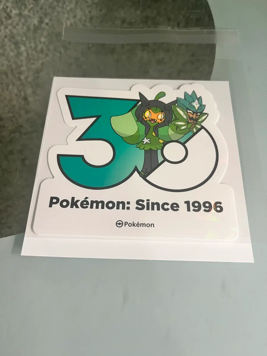 포켓몬 30주년 스티커 오거폰 - 벽록의 가면