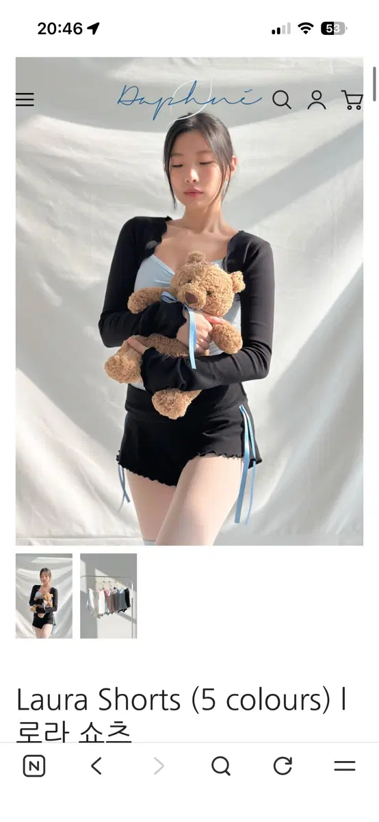 [무료배송]다프네로럴 로라 쇼츠 발레복