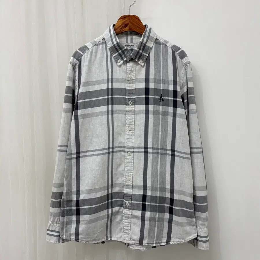 Beanpole 빈폴 체크셔츠 M