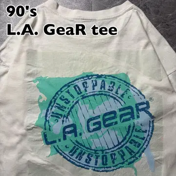 90s L.A. GeaR USA제 싱글 셔츠